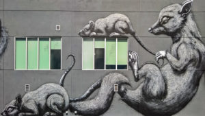 Building, Facade Decoration. Wynwood Art District. Miami. Florida. USA. Building, Facade Decoration. Wynwood Art District. Miami. Florida. USA.